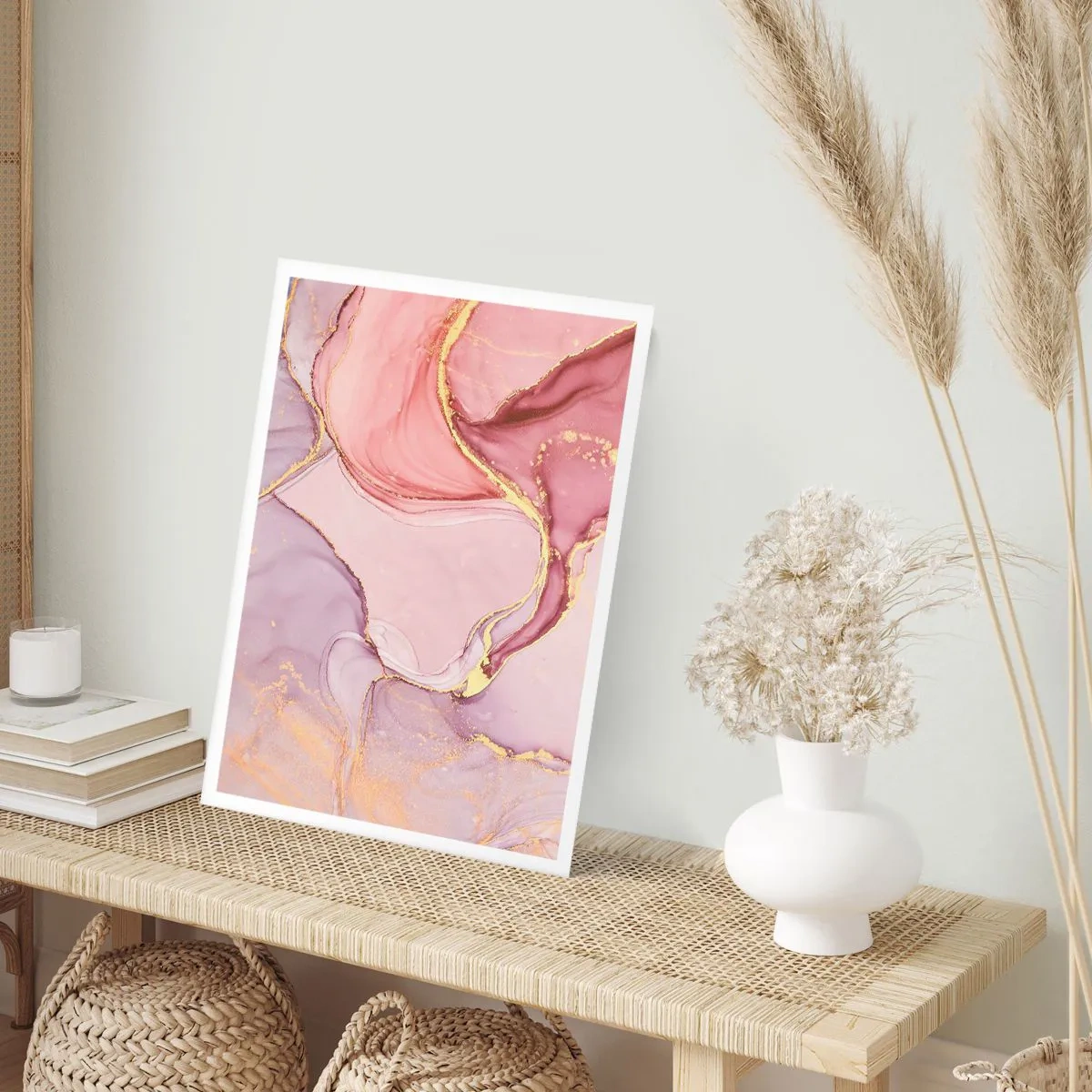 Affiche - Poster - Caresse de couleurs - 70x100 cm