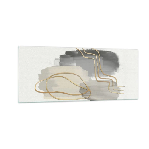 Impression sur verre - Image sur verre - Durée et mouvement - 100x40 cm