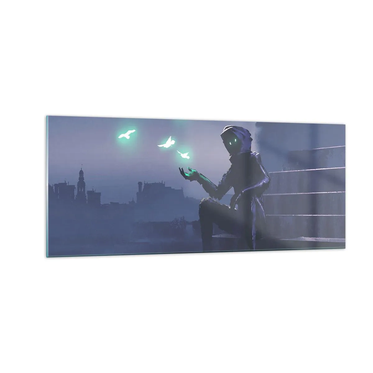 Impression sur verre - Image sur verre - La vie reviendra - 100x40 cm