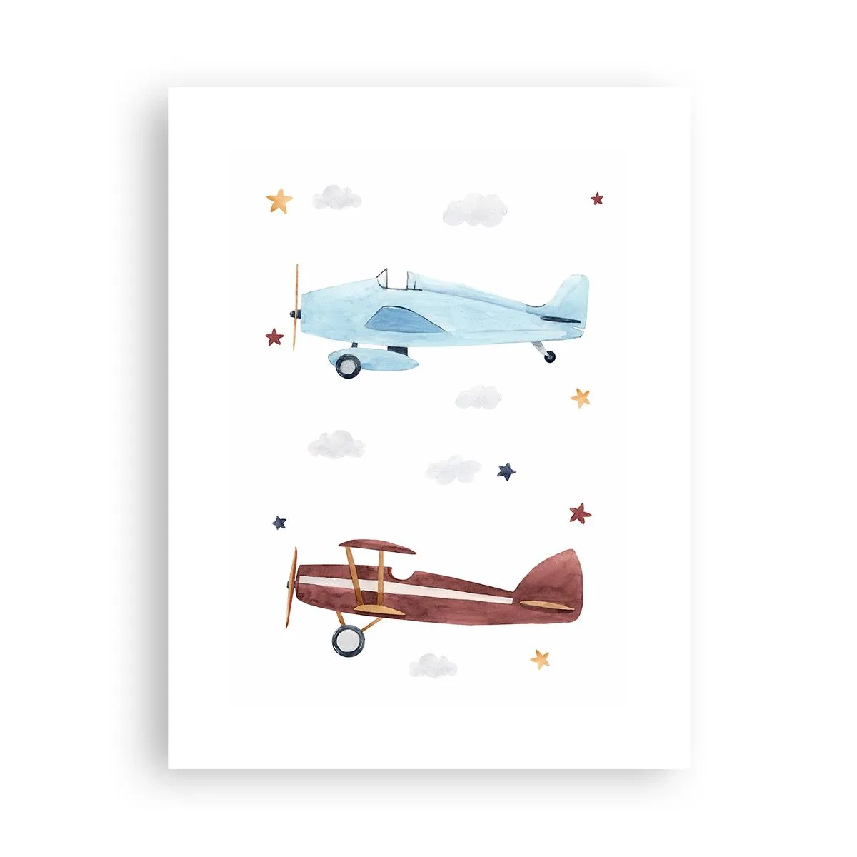 Affiche - Poster - Monsieur le pilote, nous vous attendons ! - 30x40 cm