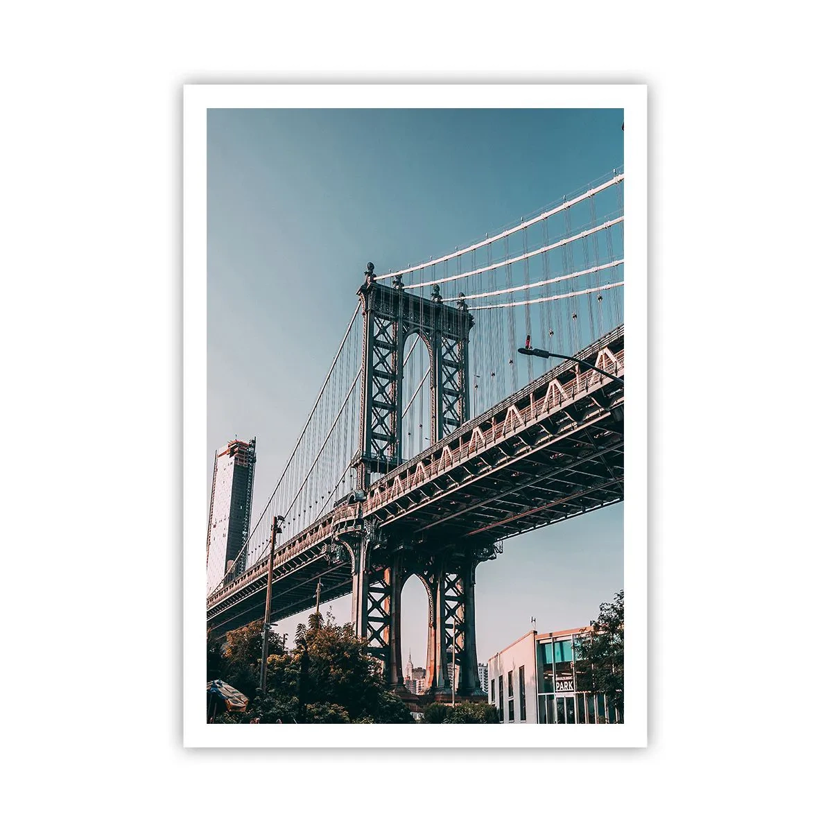 Affiche - Poster - Sur les vagues de la ville - 70x100 cm