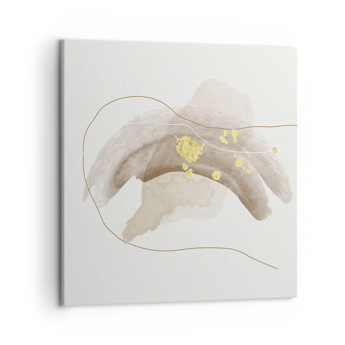 Impression sur toile - Image sur toile - rencontré dans l'espace - 50x50 cm