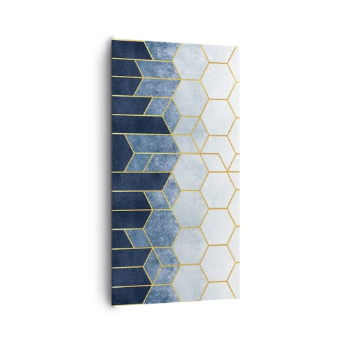 Impression sur toile - Image sur toile - Composition en rythme syncopé - 65x120 cm