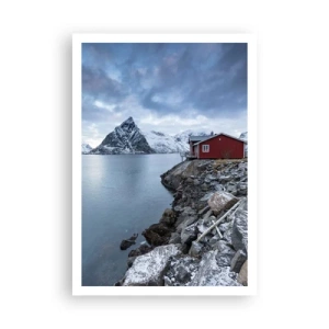 Affiche - Poster - Retraite scandinave - 70x100 cm