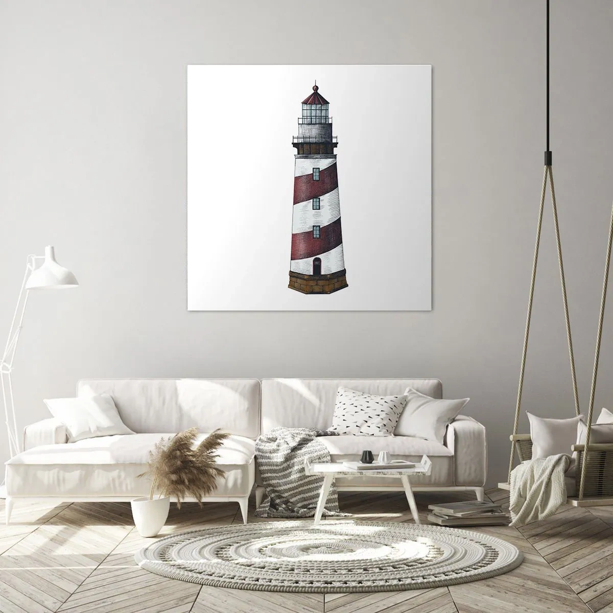 Impression sur toile - Image sur toile - Toujours sur ses gardes - 50x50 cm