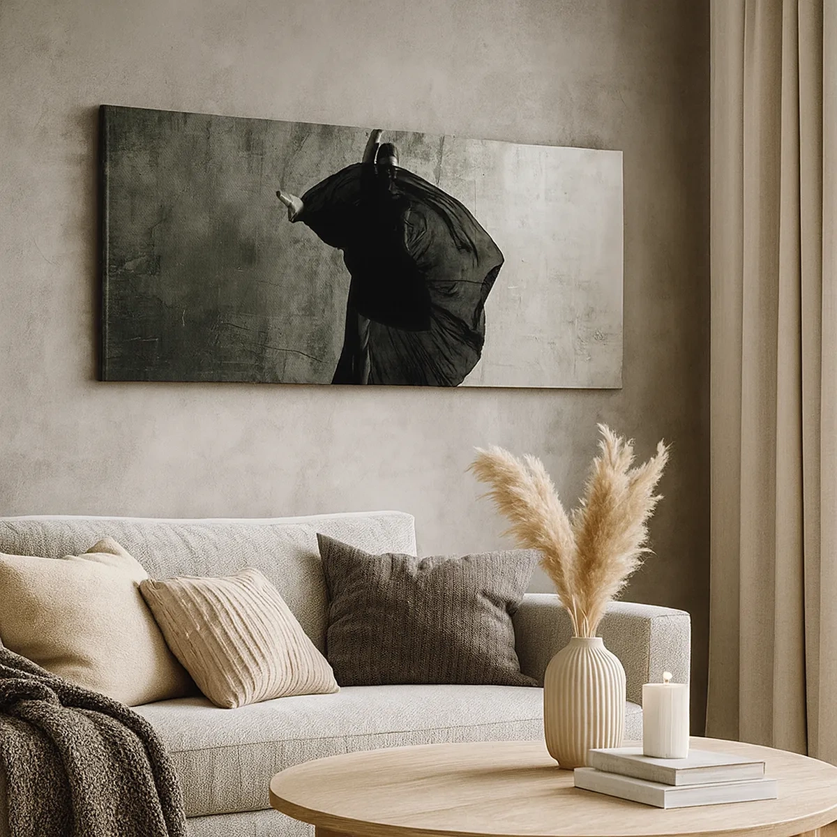 Impression sur toile - Image sur toile - Pas plein de passion - 30x30 cm