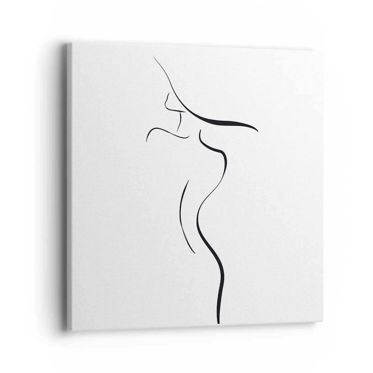 Impression sur toile - Image sur toile - Insaisissable comme une vague - 40x40 cm