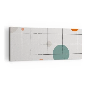 Impression sur toile - Image sur toile - Piégé. Nous ou eux ? - 100x40 cm