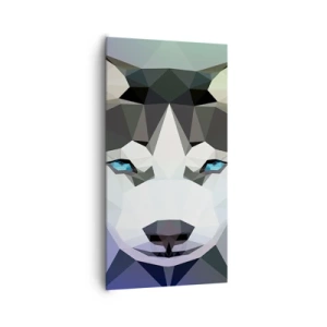 Impression sur toile - Image sur toile - La mémoire des neiges du nord - 65x120 cm