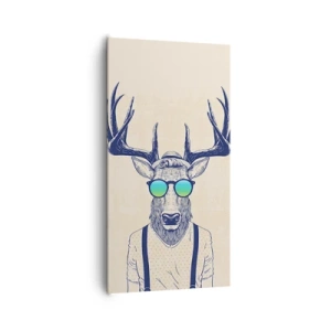 Impression sur toile - Image sur toile - A qui vous attendiez-vous ? - 65x120 cm