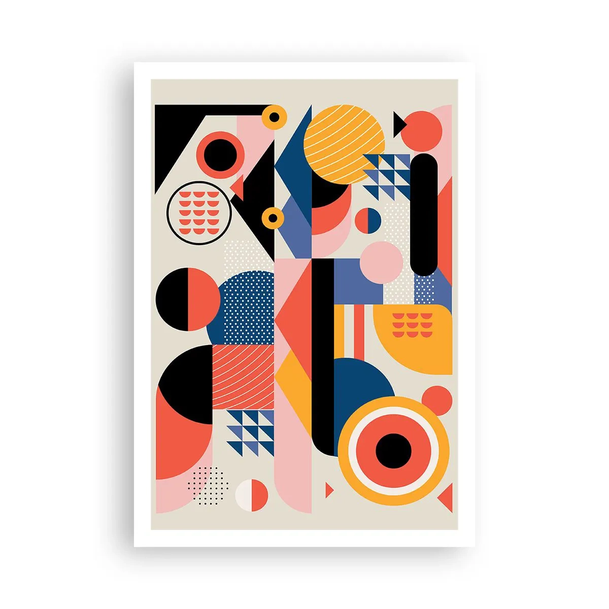 Affiche - Poster - Composition : jouer - 70x100 cm