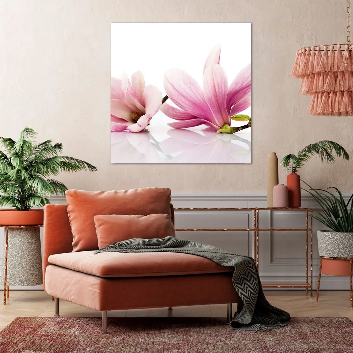 Impression sur toile - Image sur toile - Délicat comme une brise de printemps - 40x40 cm