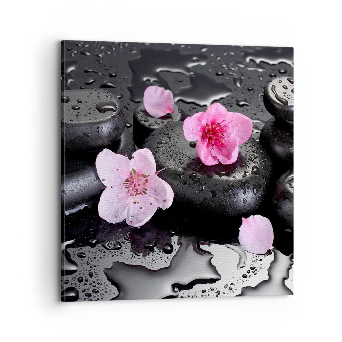 Impression sur toile - Image sur toile - Et le cœur s'allège soudainement - 70x70 cm