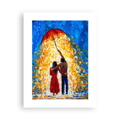 Affiche - Poster - La magie d'une soirée pluvieuse ? - 30x40 cm
