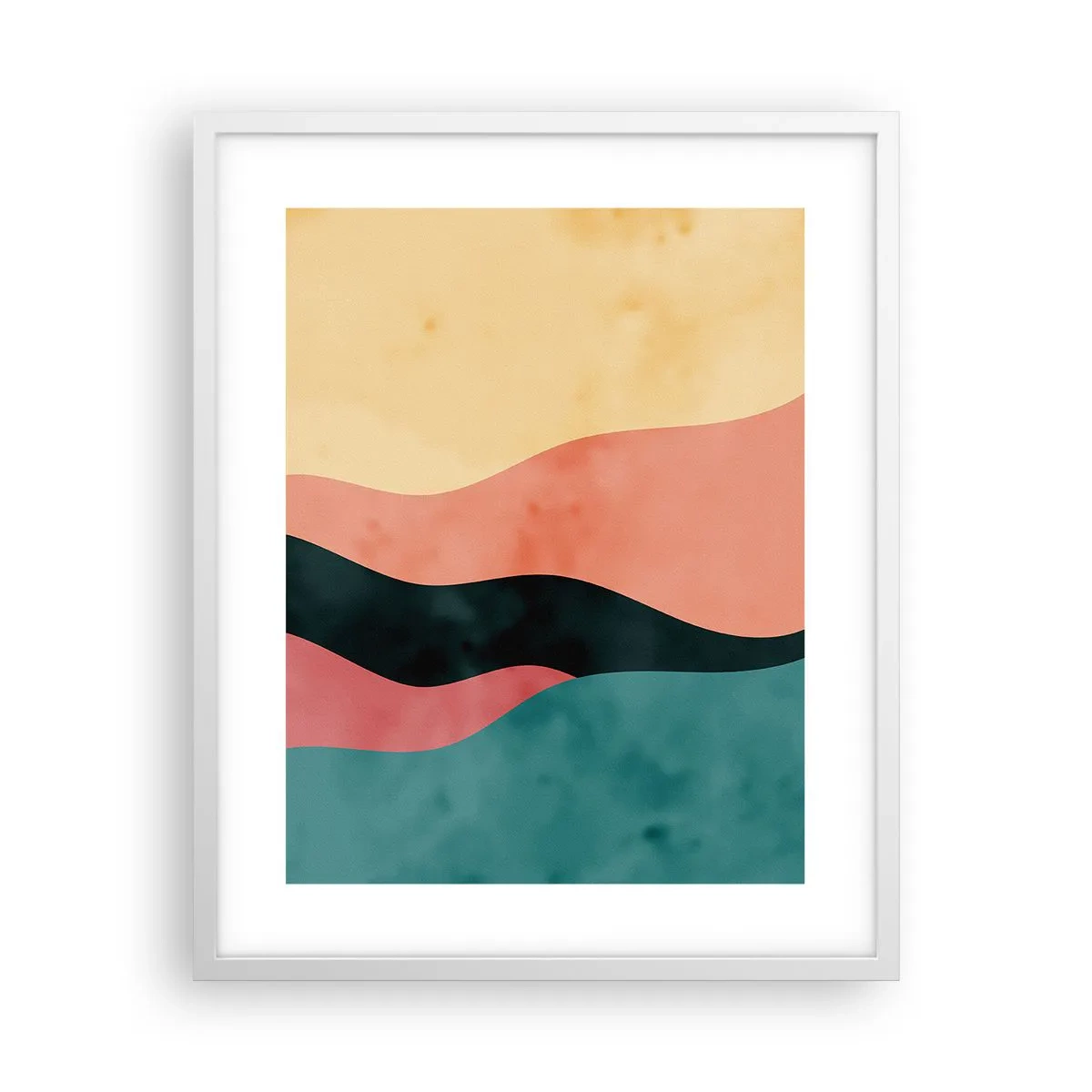 Affiche dans un cadre blanc - Poster - Conformité non-conforme - 40x50 cm