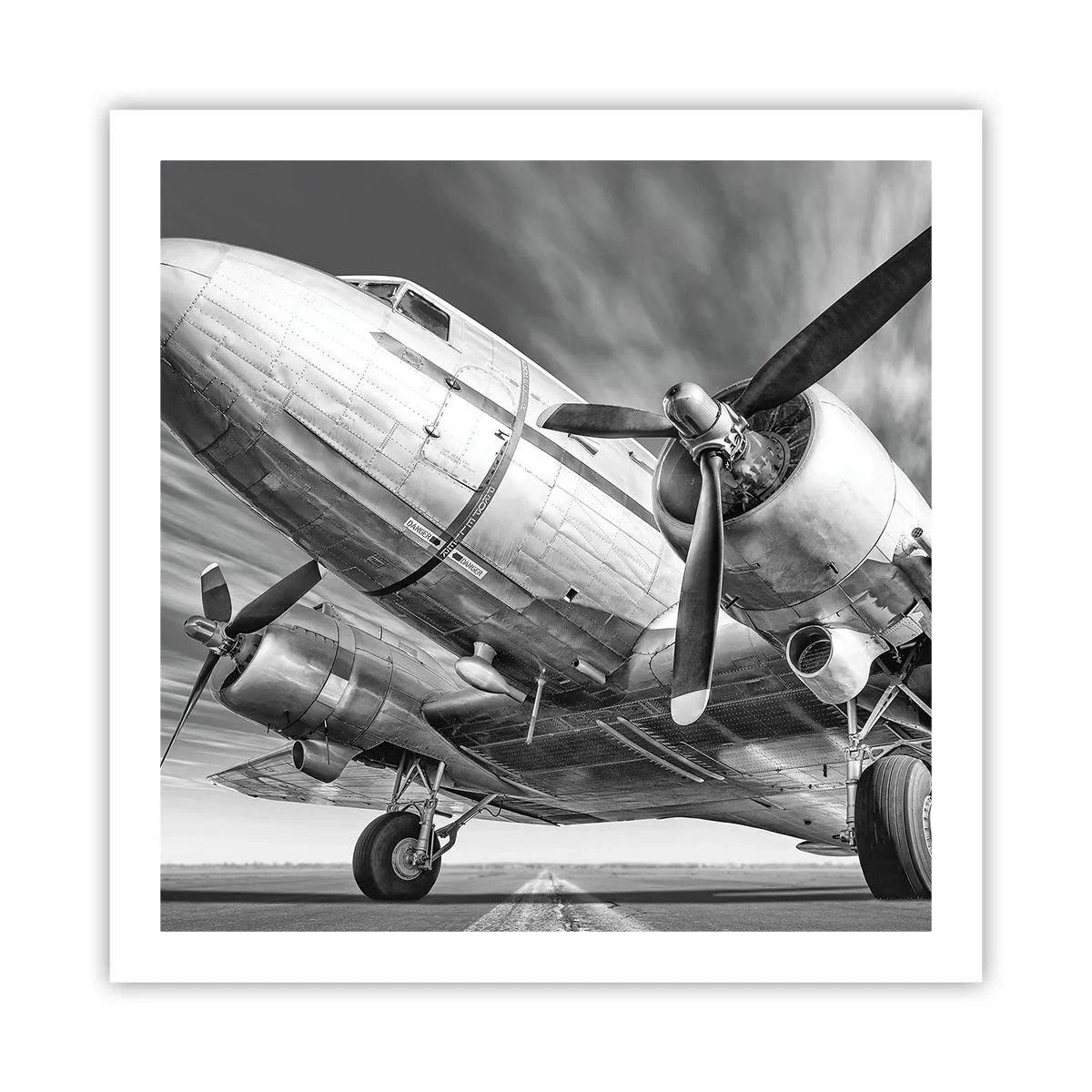 Affiche - Poster - Toujours prêt à voler - 60x60 cm