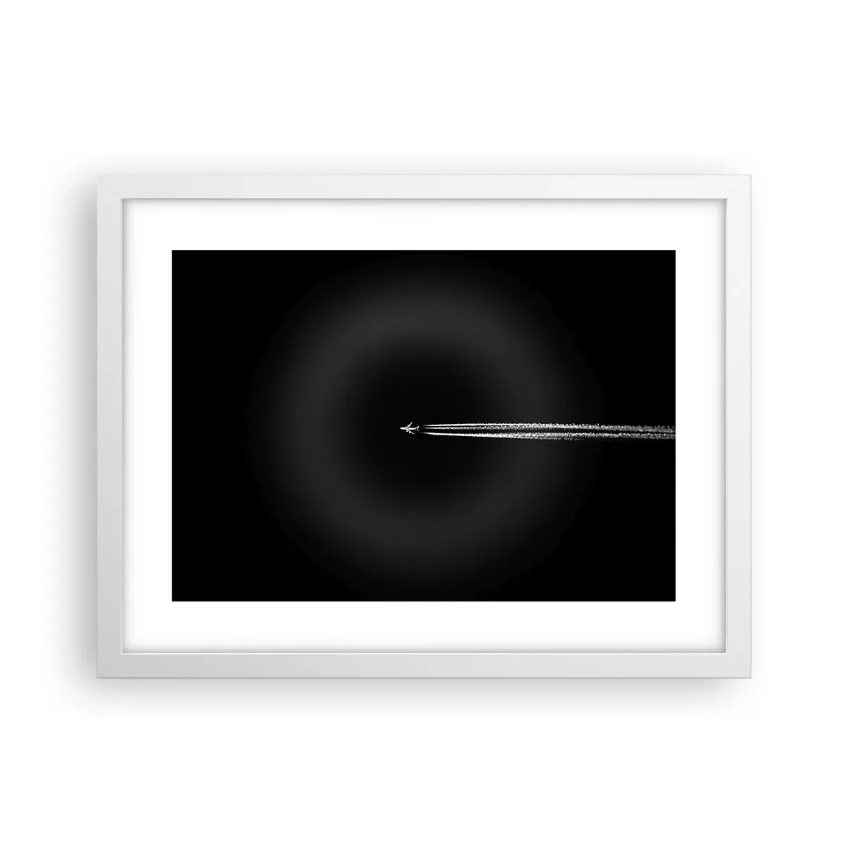 Affiche dans un cadre blanc - Poster - Dans une autre dimension - 40x30 cm