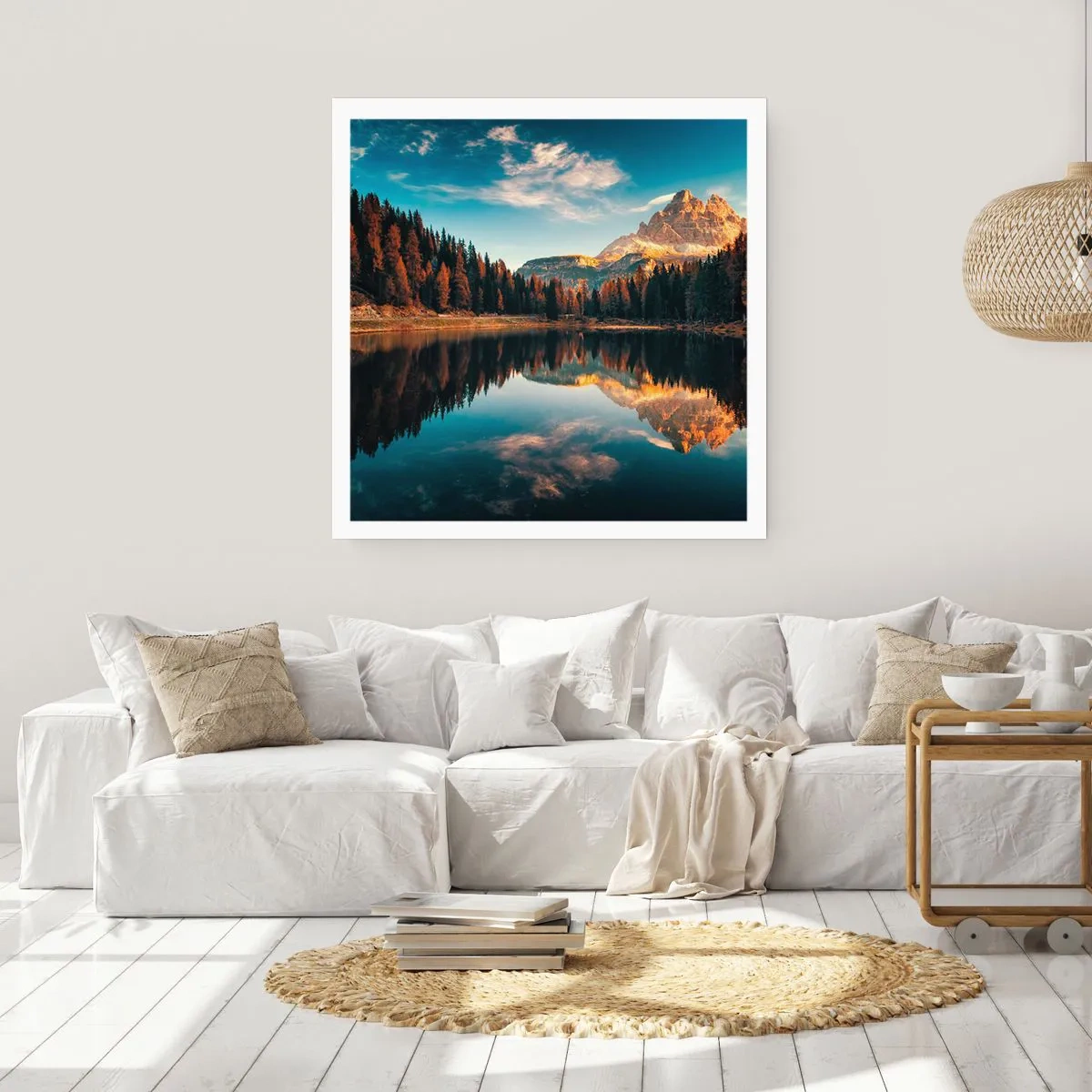 Affiche - Poster - Double paysage - 30x30 cm