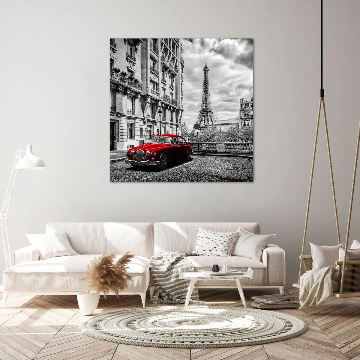 Impression sur toile - Image sur toile - Prédateur dans la ville - 70x70 cm