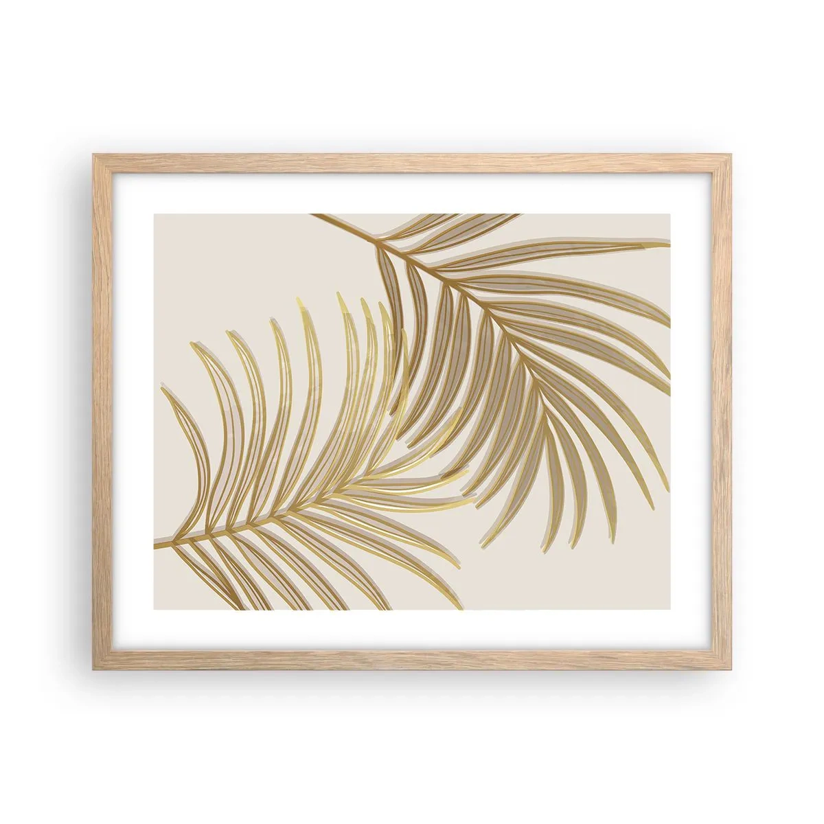 Affiche dans un chêne clair - Poster - Palme d'or! - 50x40 cm