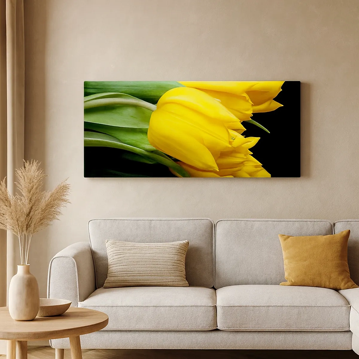 Impression sur toile - Image sur toile - Lever de soleil pur - 30x30 cm