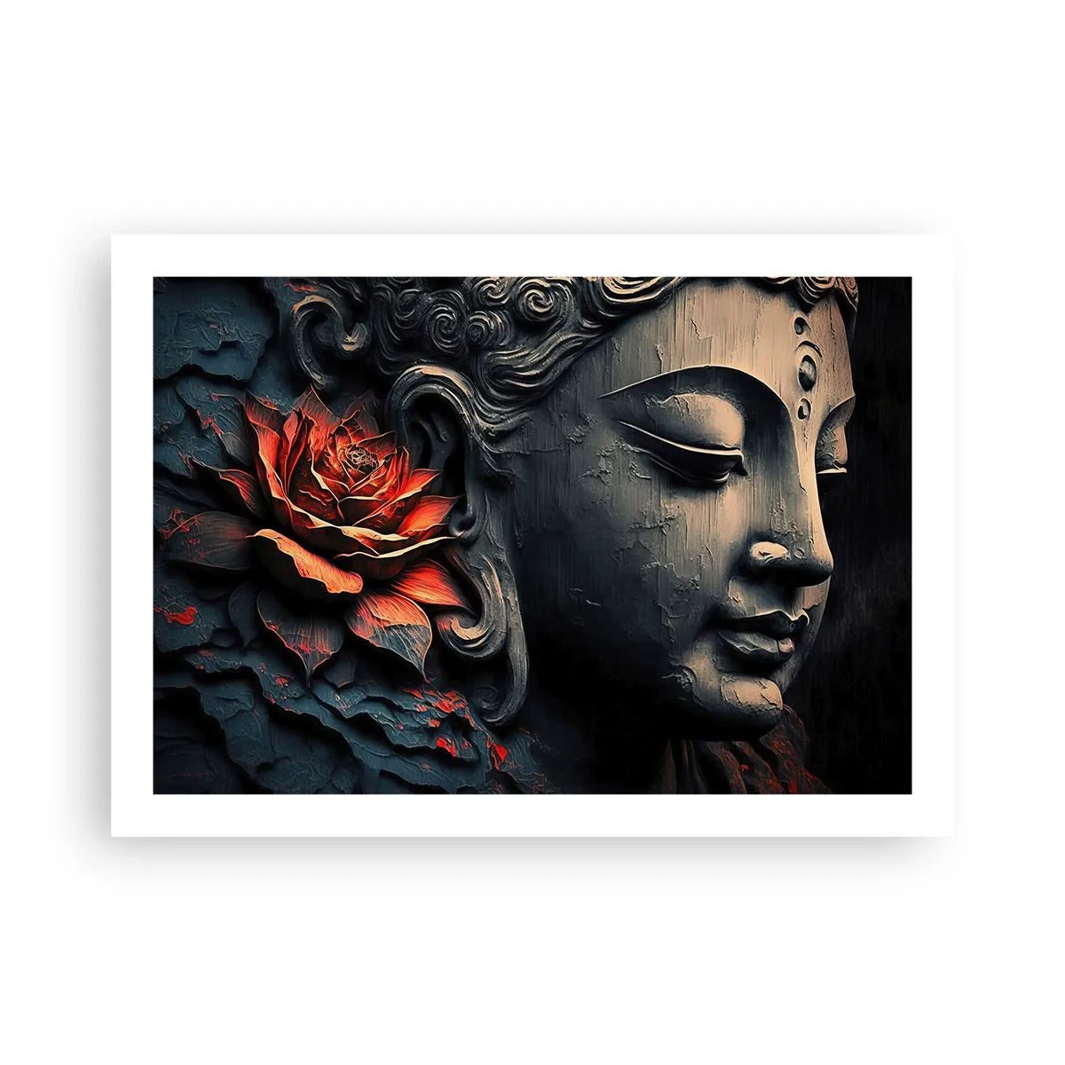 Affiche - Poster - En harmonie avec le monde - 70x50 cm