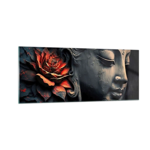 Impression sur verre - Image sur verre - En harmonie avec le monde - 100x40 cm