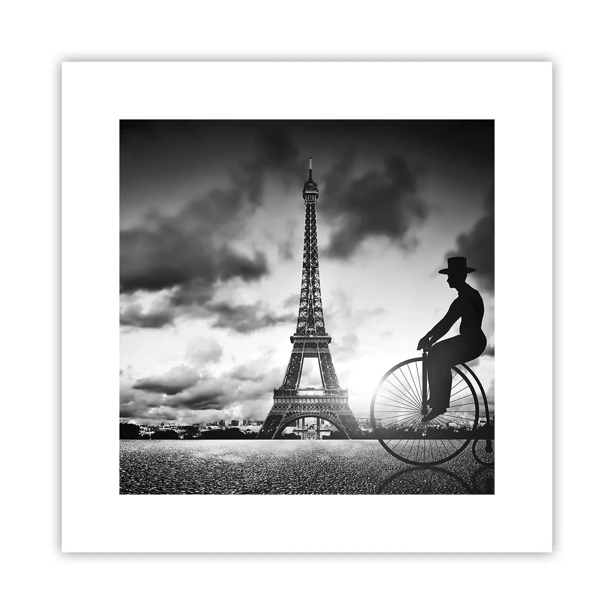 Affiche - Poster - Nostalgie de la Belle Epoque - 30x30 cm