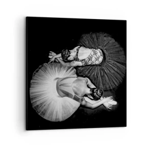 Impression sur toile - Image sur toile - Jin et jang – équilibre idéal - 50x50 cm