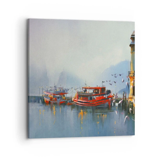 Impression sur toile - Image sur toile - Na końcu świata - 70x70 cm