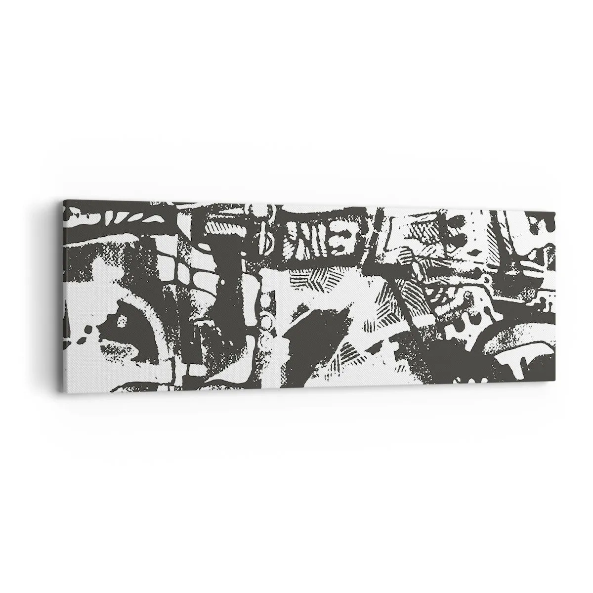 Impression sur toile - Image sur toile - Ordre ou chaos? - 90x30 cm