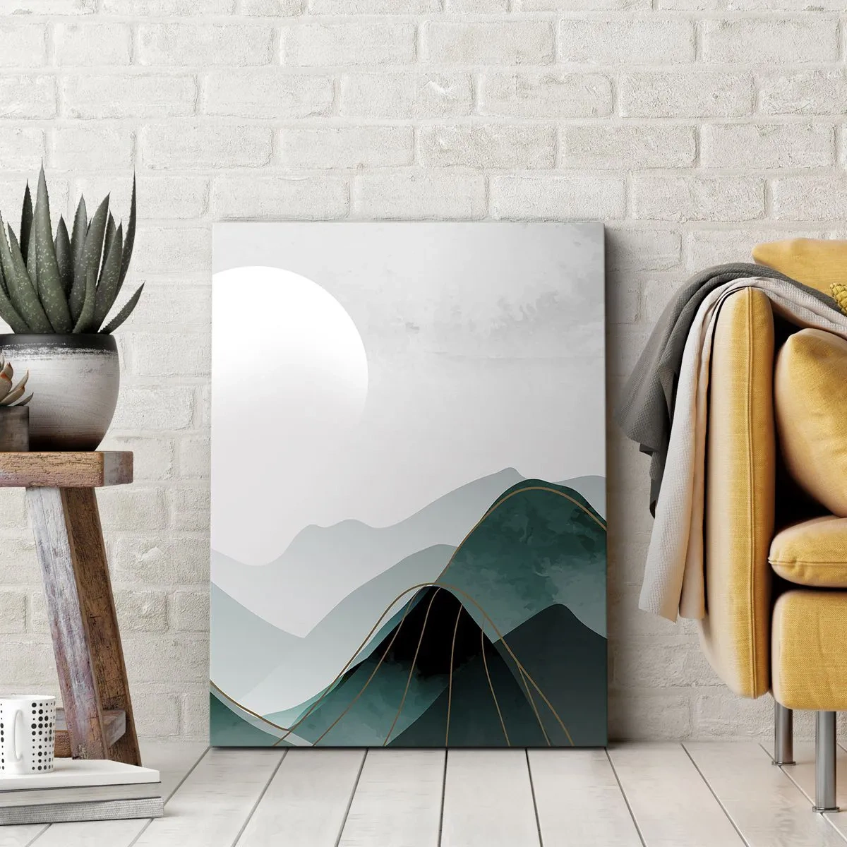 Impression sur toile - Image sur toile - En pleine majesté - 65x120 cm