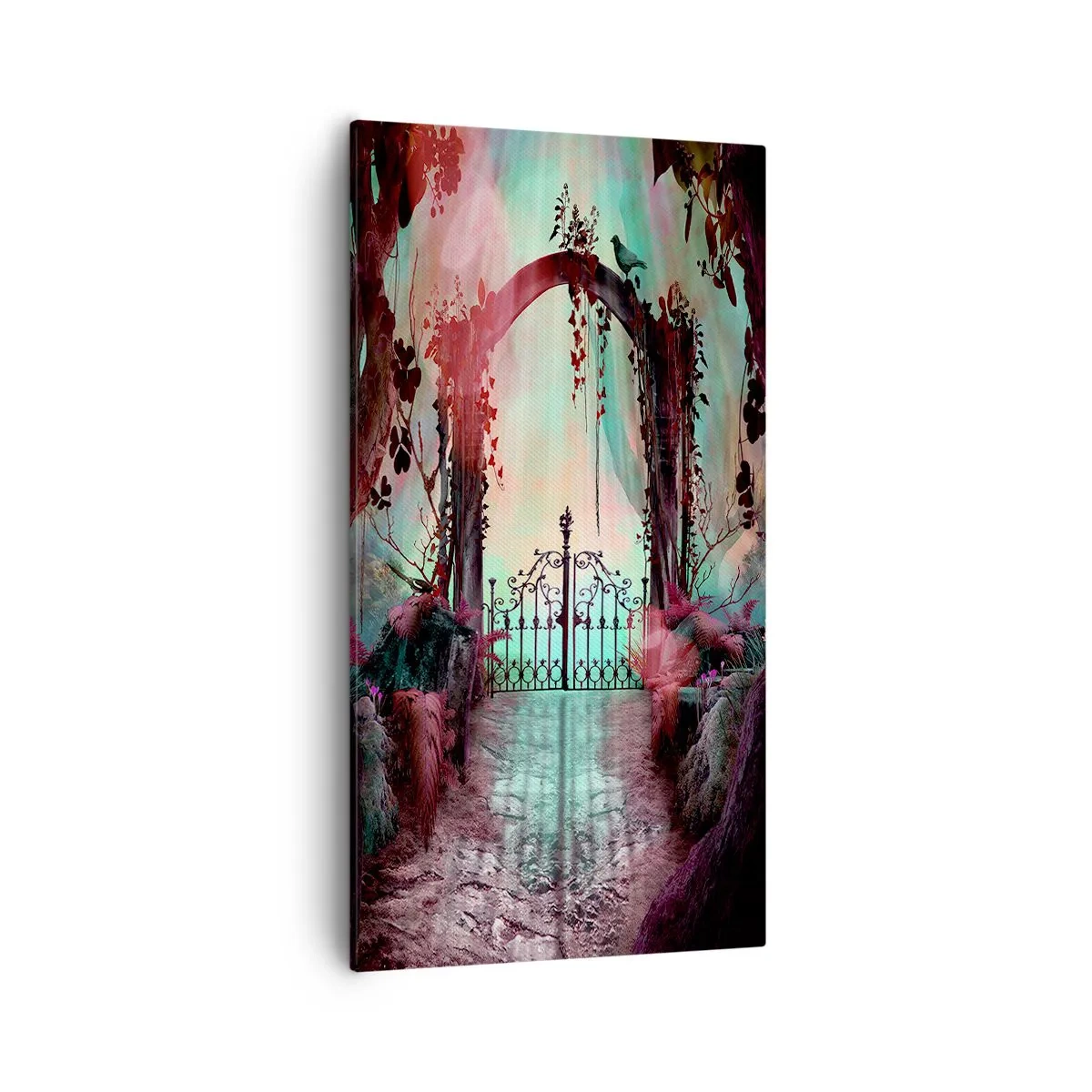 Impression sur toile - Image sur toile - Jardin secret - 55x100 cm