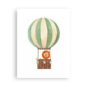 Affiche - Poster - Les voyages de Léon - 30x40 cm