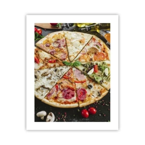 Affiche - Poster - Une gamme de saveurs - 40x50 cm