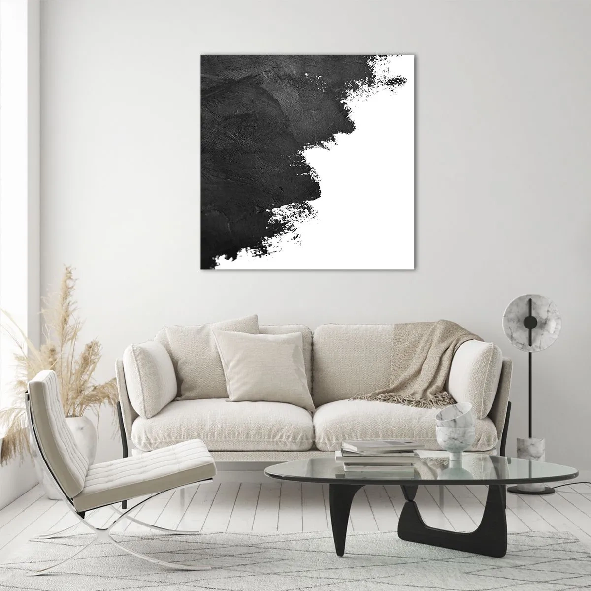 Impression sur verre - Image sur verre - Éléments : terre - 40x40 cm