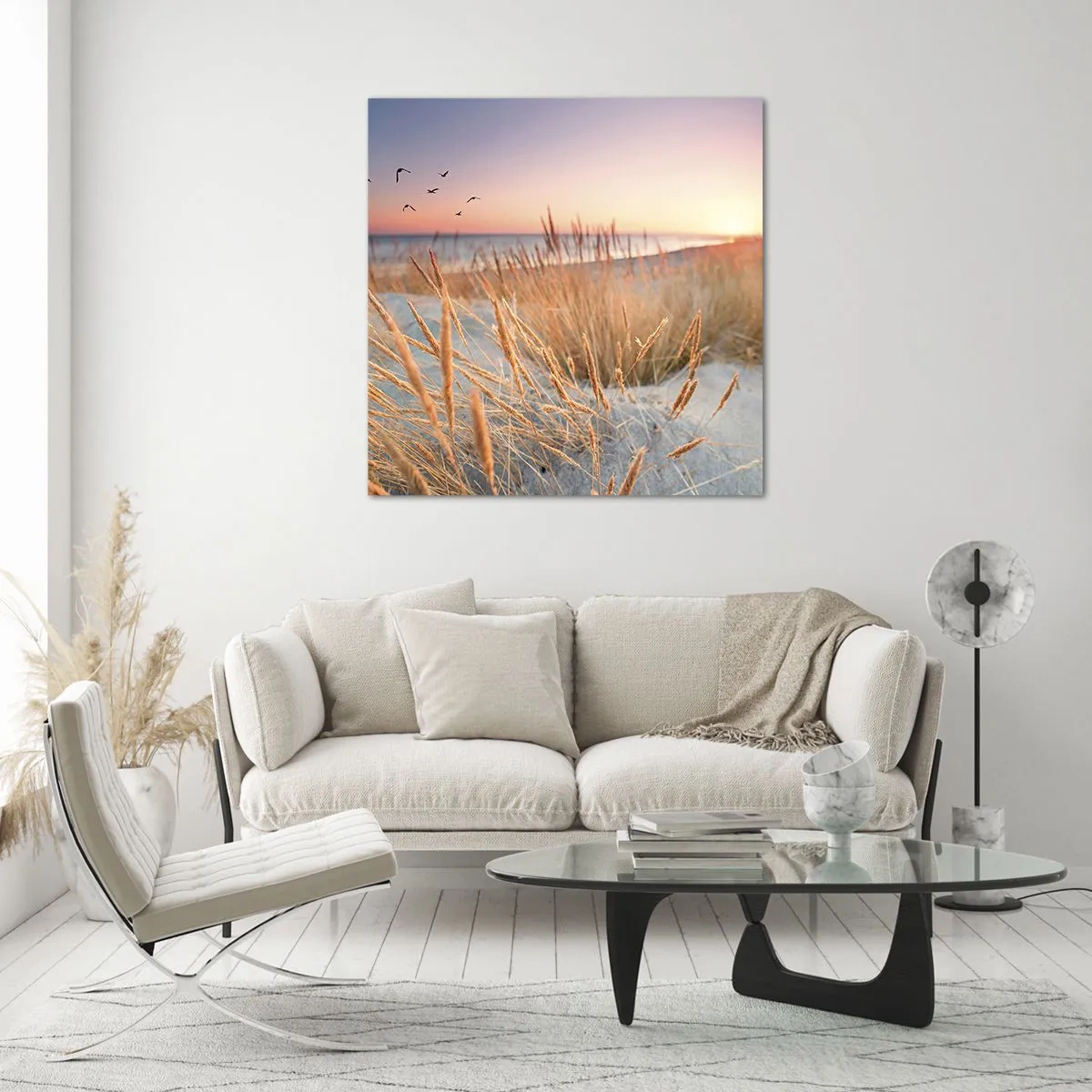 Impression sur verre - Image sur verre - Berceuse baltique - 60x60 cm