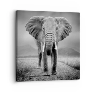 Impression sur toile - Image sur toile - Les hôtes vous saluent - 30x30 cm