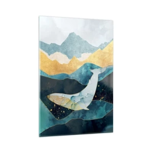 Impression sur verre - Image sur verre - La beauté fraîche du nord - 80x120 cm