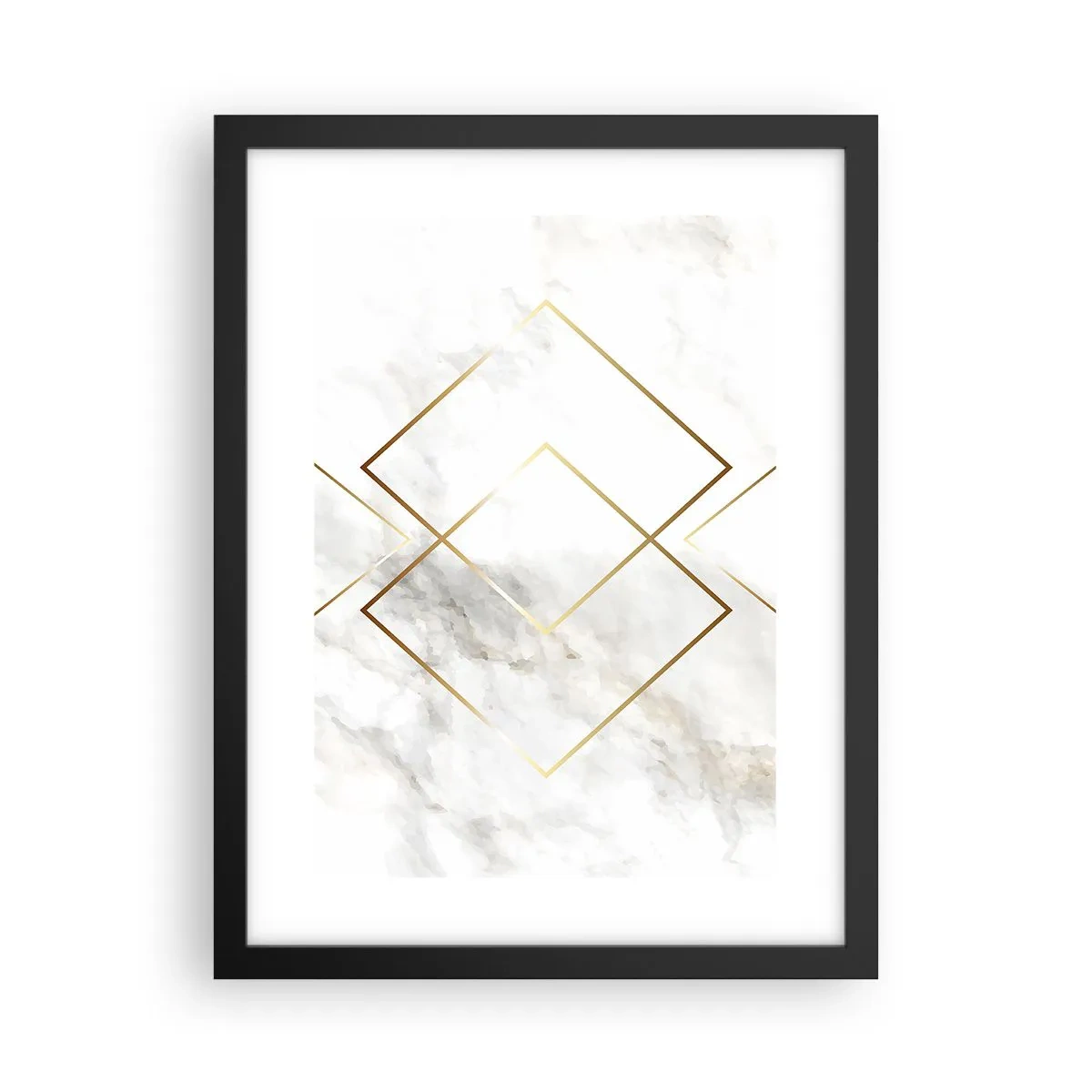 Affiche dans un cadre noir - Poster - Vue à l'infini - 30x40 cm