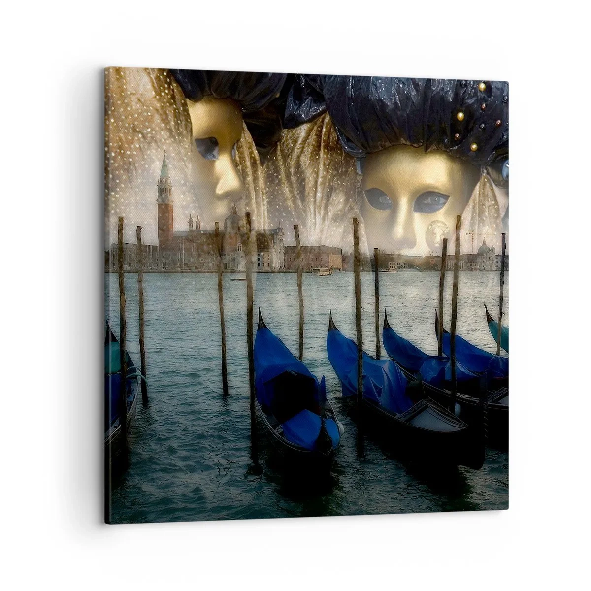 Impression sur toile - Image sur toile - Il est temps de commencer le carnaval - 50x50 cm