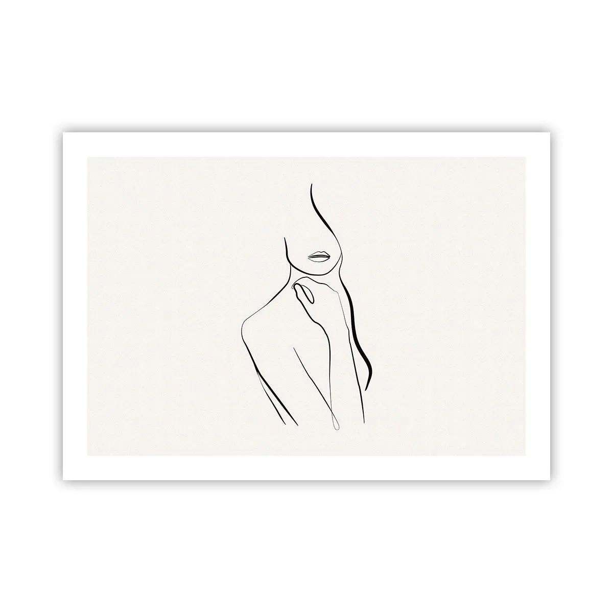 Affiche - Poster - Vague de mélancolie - 70x50 cm