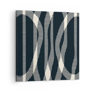 Impression sur toile - Image sur toile - Une tentative de briser l'obscurité - 60x60 cm