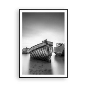 Affiche dans un cadre noir - Poster - Cùest déjà un souvenir... - 70x100 cm