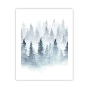 Affiche - Poster - Enveloppé de brouillard - 40x50 cm