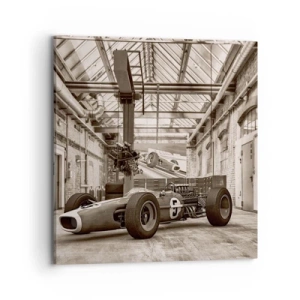 Impression sur toile - Image sur toile - Le repos du guerrier - 70x70 cm