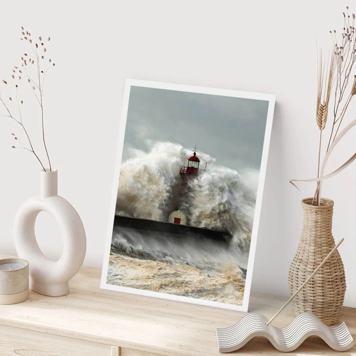 Affiche - Poster - La colère de l'océan - 40x50 cm