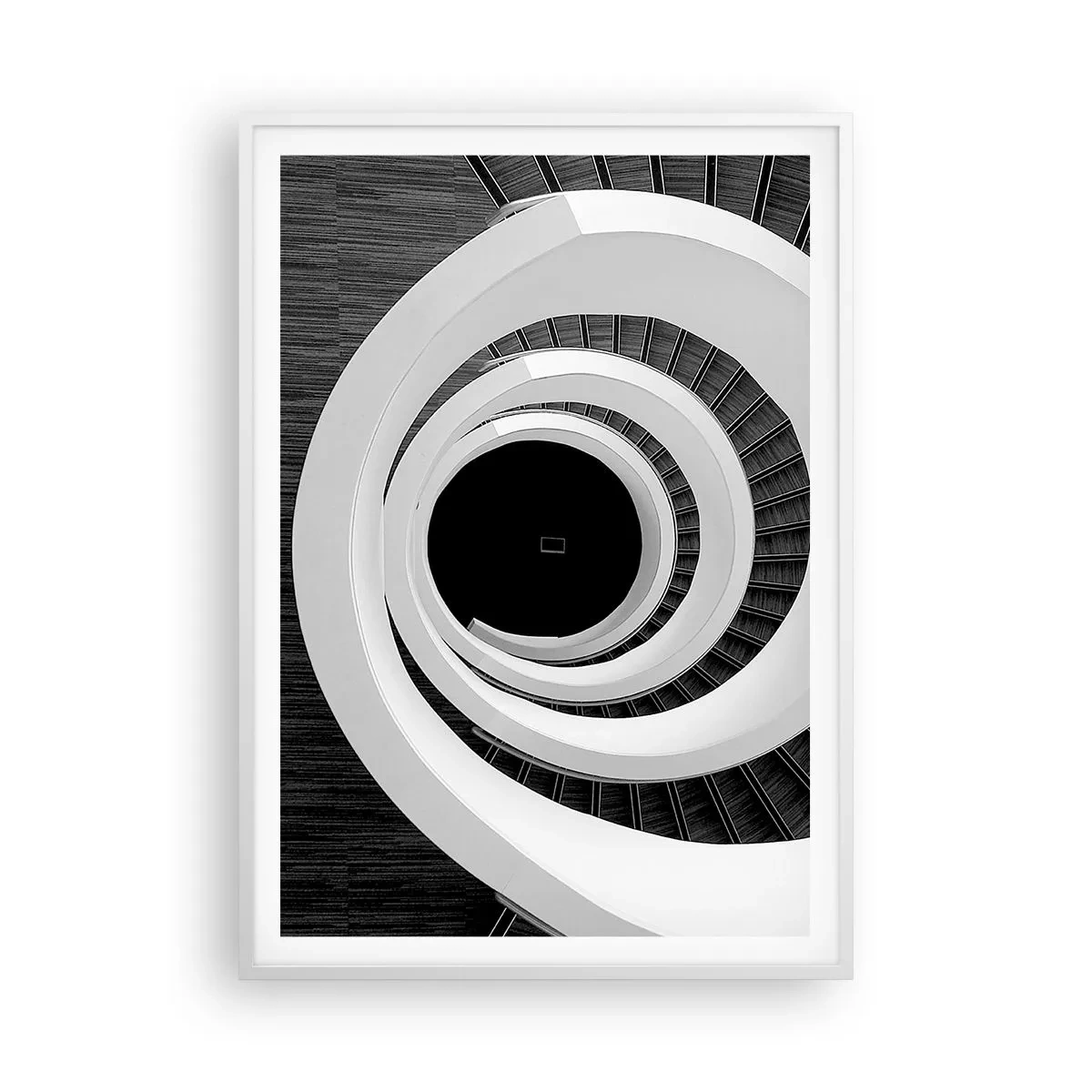 Affiche dans un cadre blanc - Poster - Les choses concrêtes - 70x100 cm