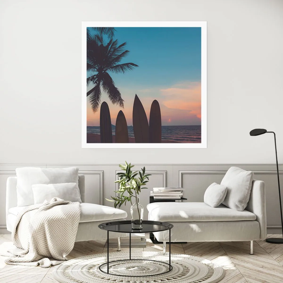 Affiche - Poster - Demain sera amusant aussi - 60x60 cm