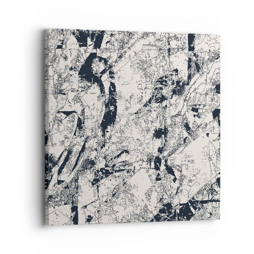 Impression sur toile - Image sur toile - Interpénétration des contraires - 30x30 cm